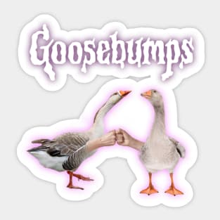 Goosebumps Meme Sticker